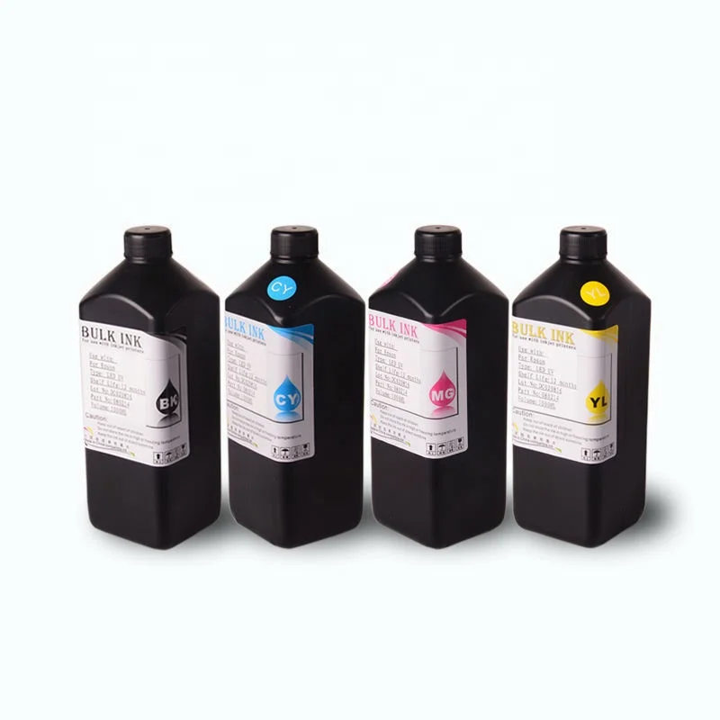 Ocbestjet UV Ink for Epson 1390 TX800 L1800 R 2400 600 UV Printer Ink