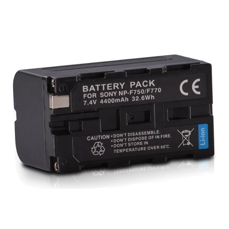 Real Capacity Battery Pack Npf 750 770 Rechargeable Lithium Ion Digital 