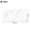 White Kitchen Ceramic Tops Korean Solid Surface Table Top Polished Solid Surface Made Stone Table Top