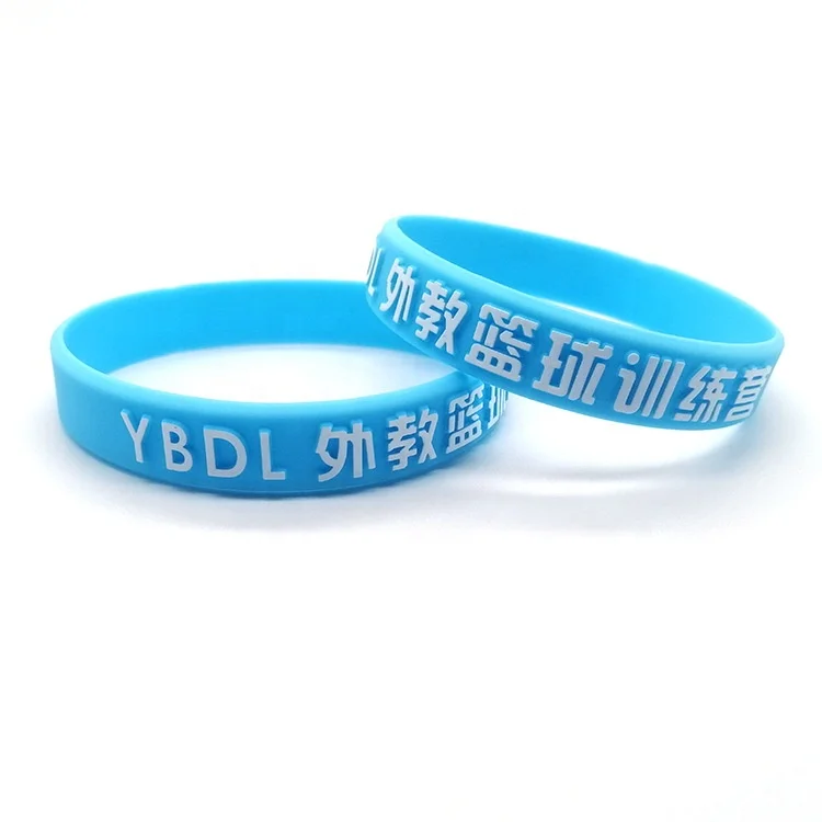 

Wholesale high quality wrist bands customised silicone wristband, Customized color