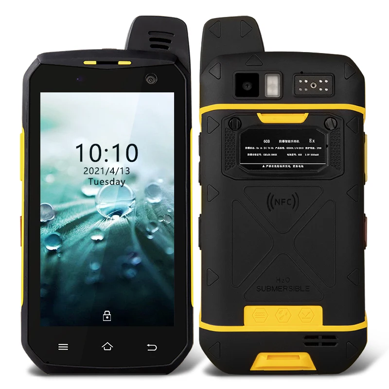 

Android 9.0 Quad Core IP68 Dual Camera Handheld Rugged NFC Pda with SOS GPS BDS Glonass GLL OTGPOC Public Network Intercom