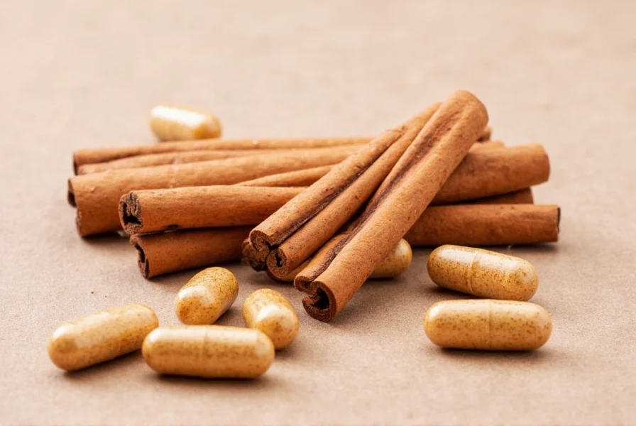 Close-up comparison of Ceylon cinnamon sticks showing delicate layered structure versus thicker Cassia cinnamon bark