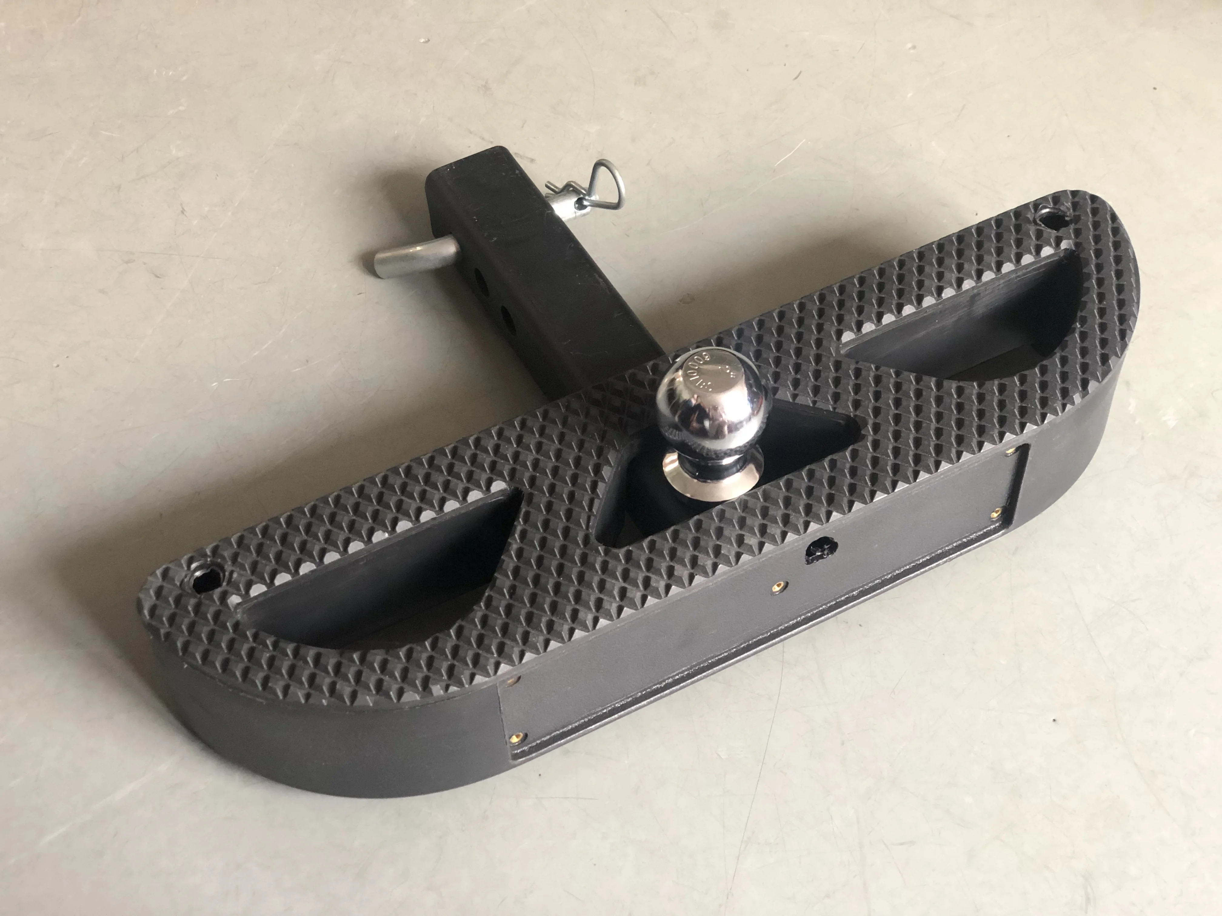 3 in 1 plastic durable rear bumper & rear step & camper trailer