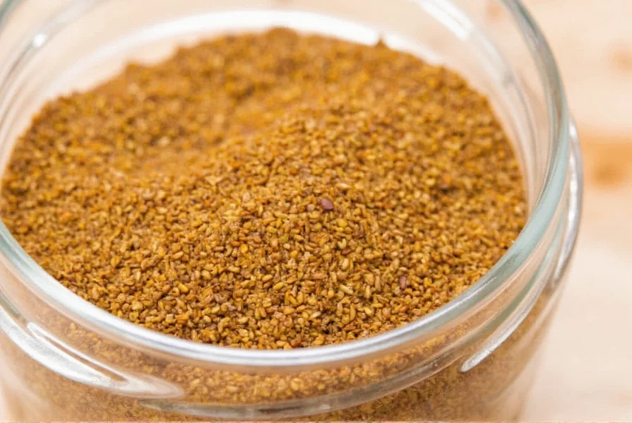 Spiced lentil soup with brown mustard seeds