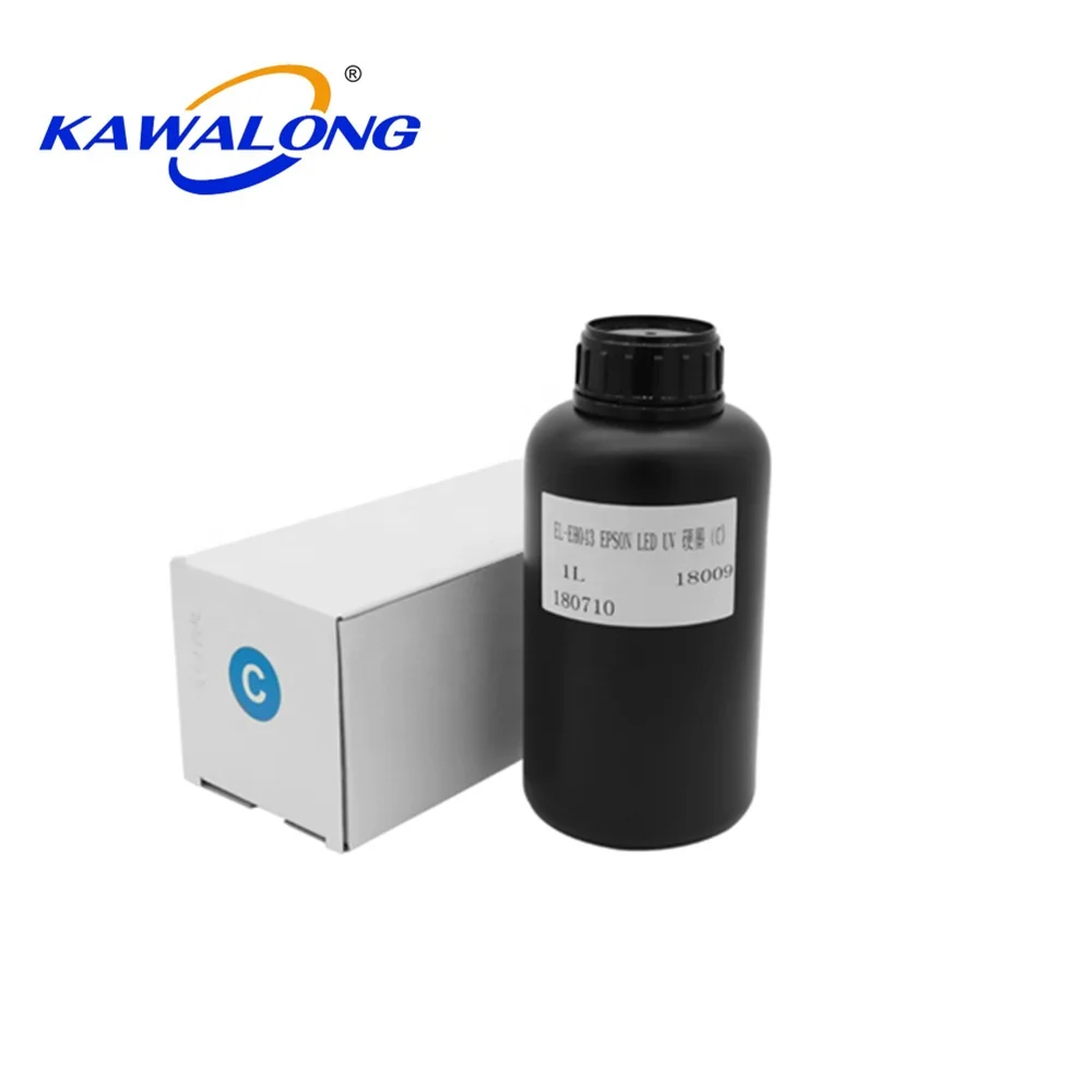
Taiwan dongzhou led uv curable glass wood ink for digital printing 