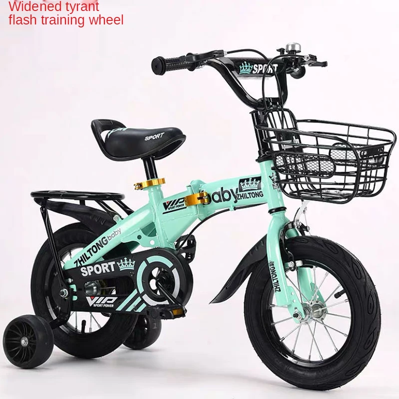 

Children bicycle manufacture wholesale foldable bike safety stable kids bicycle with training wheels, Colors