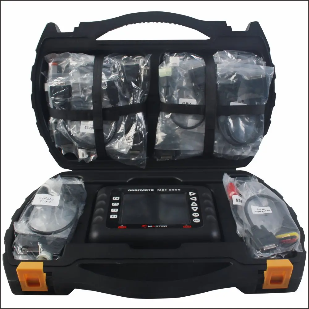 Top Heavy Duty Motorcycle Scanner Tool MST-3000 Support 27 Brands Motorcycles with ECU Programming and Smart Key Programming