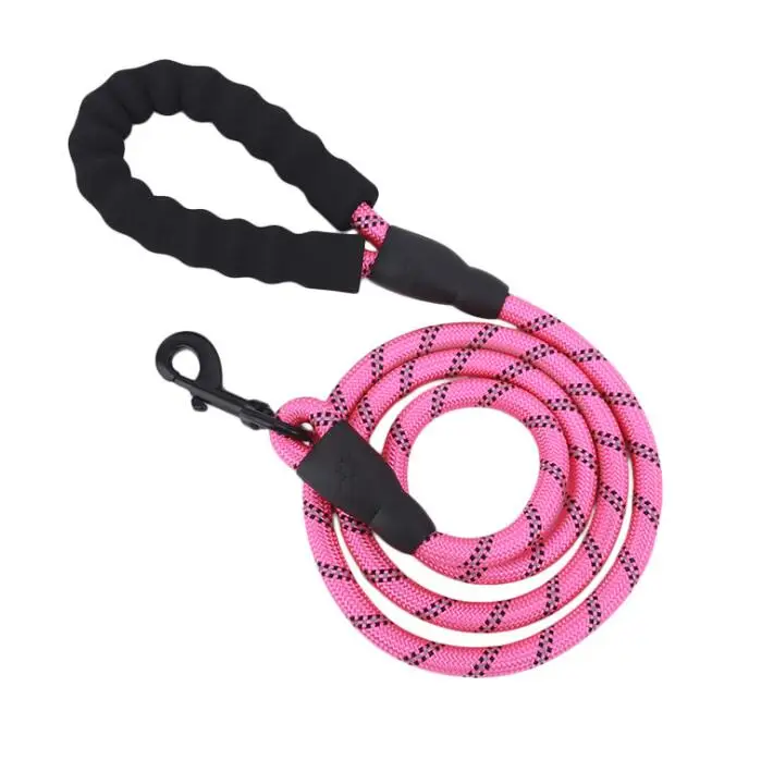 

Pet reflective traction rope round rope nylon dog harness