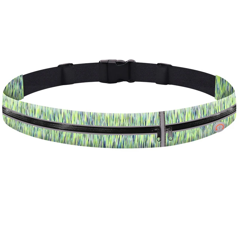 

2021 high quality waterproof double zipper waist bag Outdoor Running