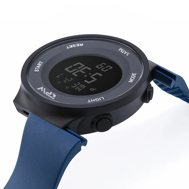 

K9001 Unisex detachable strap digital sport watch cr2032 battery japan made