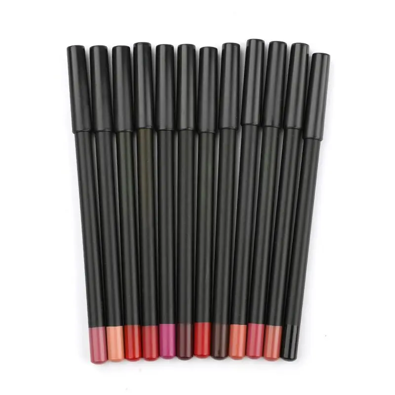 

Pigmented Matte Lipliner Nude Long Lasting Waterproof Lip Liner Pencil