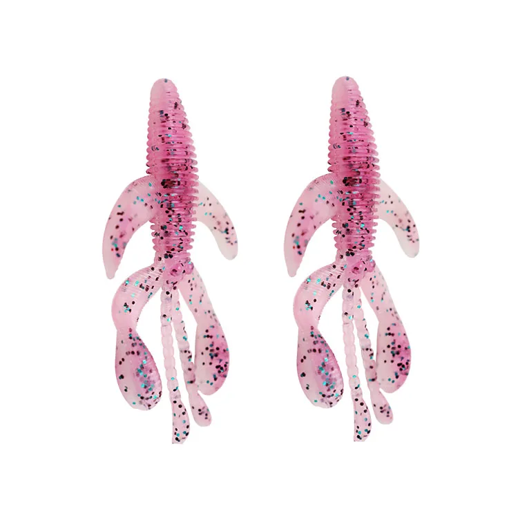 

Wholesale Custom Logo Artificial Soft Plastic Shrimp Shape Fishing Lure Kits