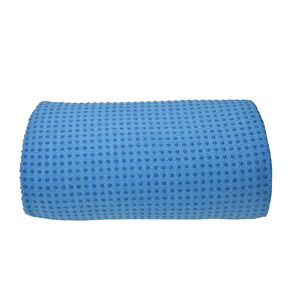 

ECO friendly anti slip non slip custom printed logo microfiber yoga mat towels wholesale, Blue,pink,red,grey,black or custom