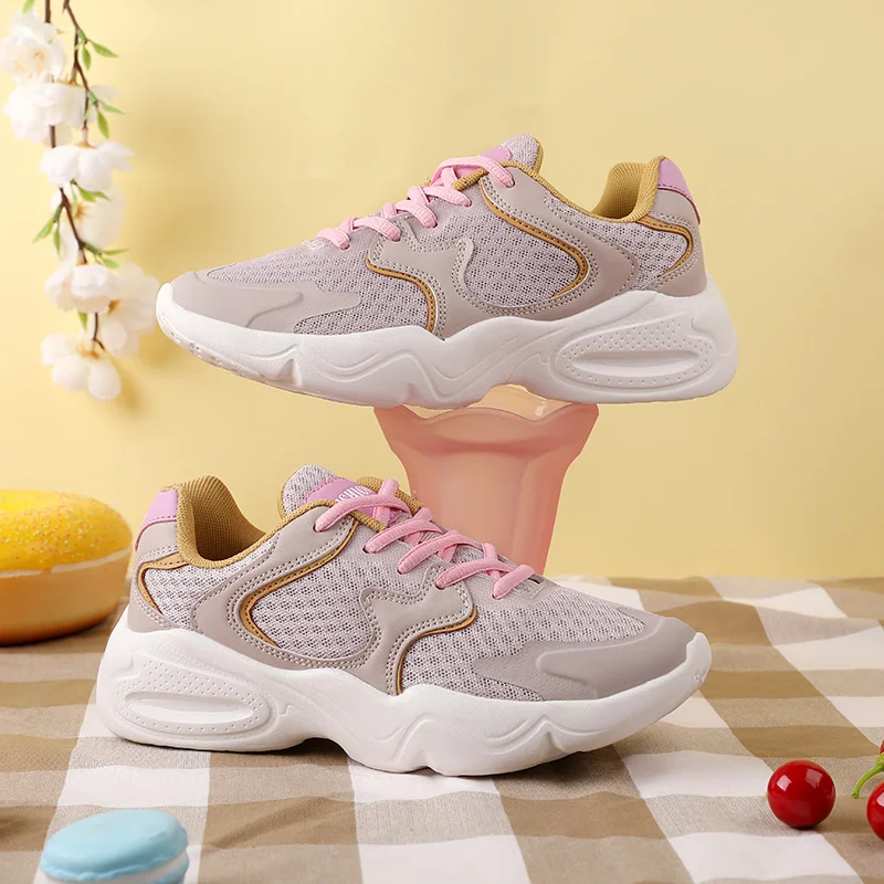 

Summer new style mesh casual women's running shoes breathable non-slip sneakers, 2 colors