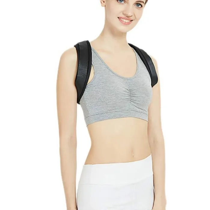

waist back support belt shoulders back posture corrector Back Brace Posture Corrector Adjustable for Men and Women, Black