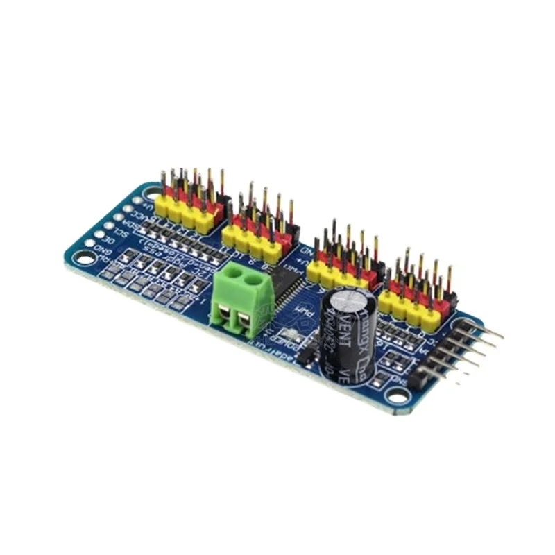 16channel Pwm Servo Driver Board Robot Controller Iic Interface Driver