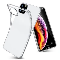 

New Cell Phone Case For iPhone XI For iPhone 11 Clear Case Transparent TPU Soft Gel Shockproof Back Cover For iPhone 11 Pro