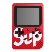 

Hot portable 400 in 1 sup retro game box tetris classic fc single player handheld game console