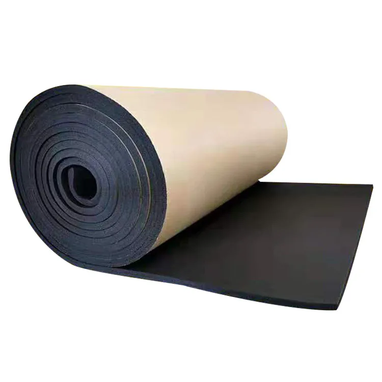 China Supplier Sales Self Adhesive Rubber Foam Insulation Sheet Roll ...