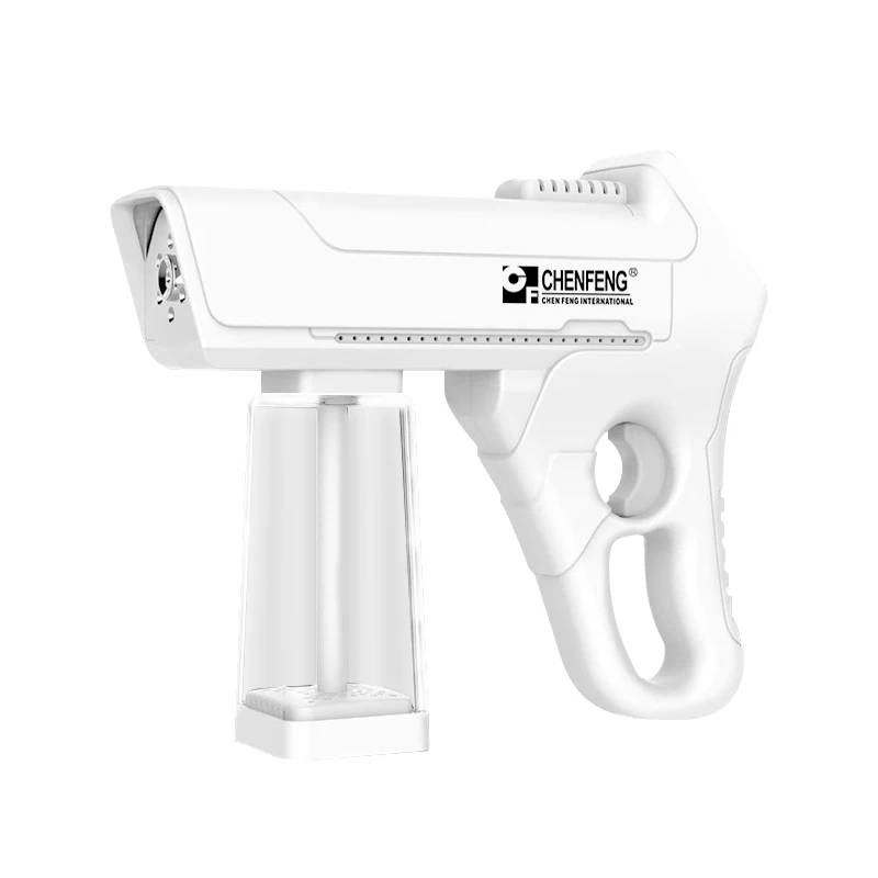 

1300w 350ml rechargeable nano steam electric nano atomization disinfectant mist spray gun, White/customized
