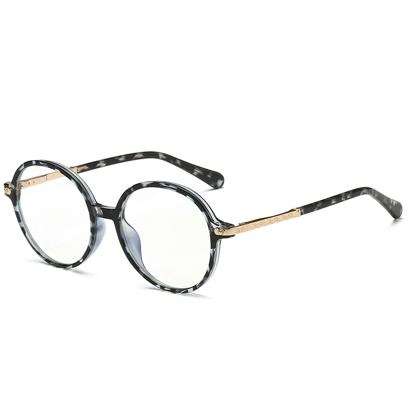 

Clear Frames High Quality Women Frame Blocking Anti Round Optical Children Blue Light Glasses, Shown