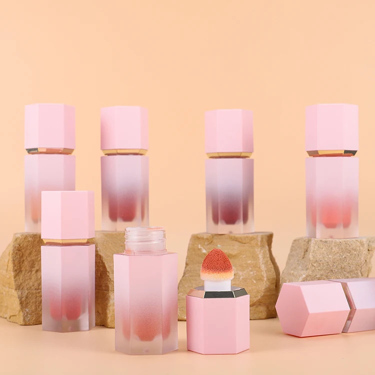 

H6Ar Wholesale No Logo Custom Pink Liquid Blush Private Label Cushion Blush