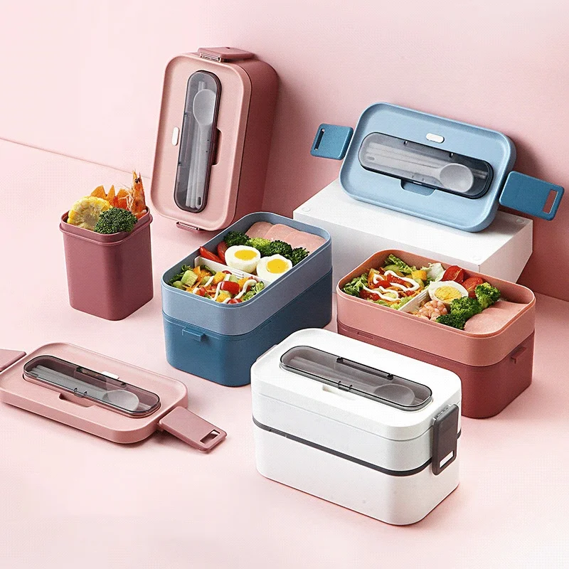 

Plastic Kids Lunch Box Storage Boxes & Bins Leak Proof Manufacturers Sell Well in 2021portable Metal Stainless Steel Food Modern