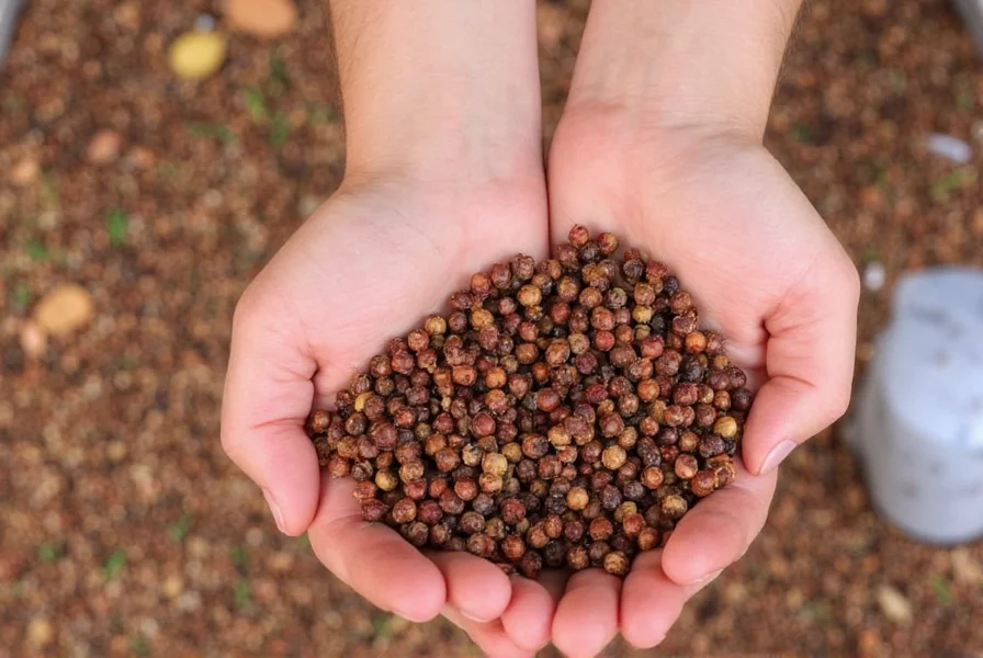 Varieties of sarawak peppercorns