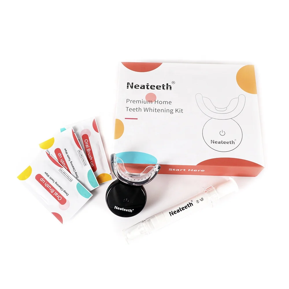 

CPSR Approved Neateeth Home Use 16 Led Rechargeable Light 35%CP Teeth White Kit for Teeth Bleaching