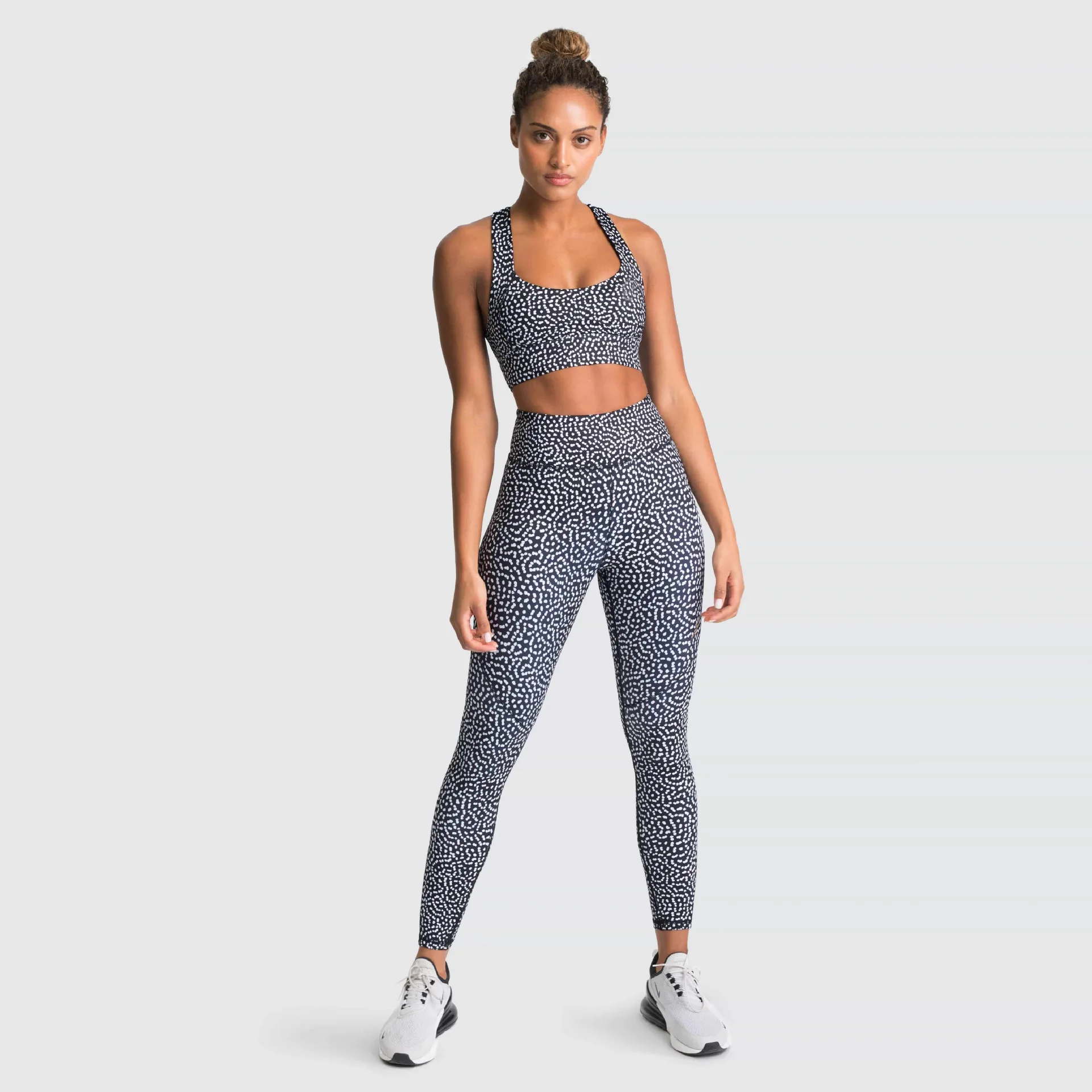 

2 Piece Set Workout Clothes for Women Sports Bra and Leggings Set Sports Wear for Women Gym Clothing Athletic Yoga Set, Customized colors