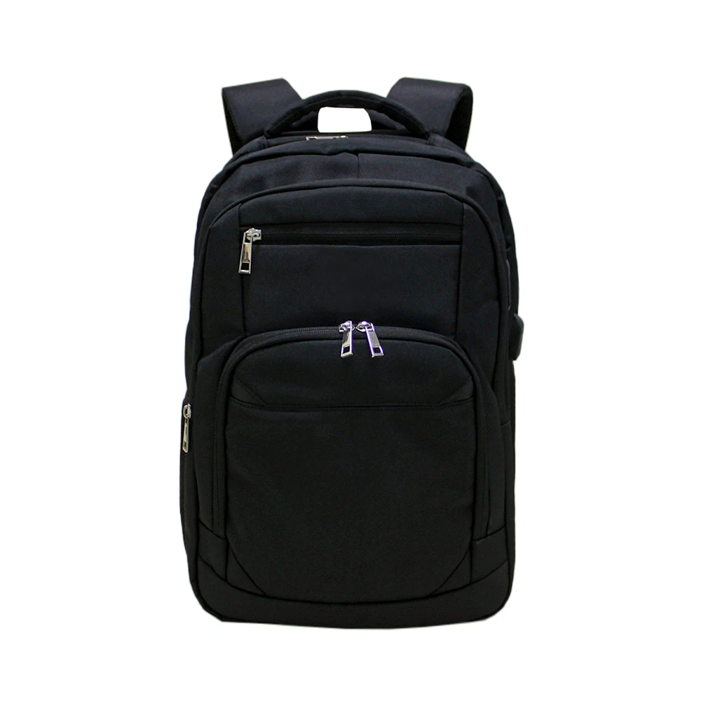 

Comfortable Breathable Travel Laptop Backpack Outdoor Multi Function Waterproof School Backpack with USB Charing Port, Black