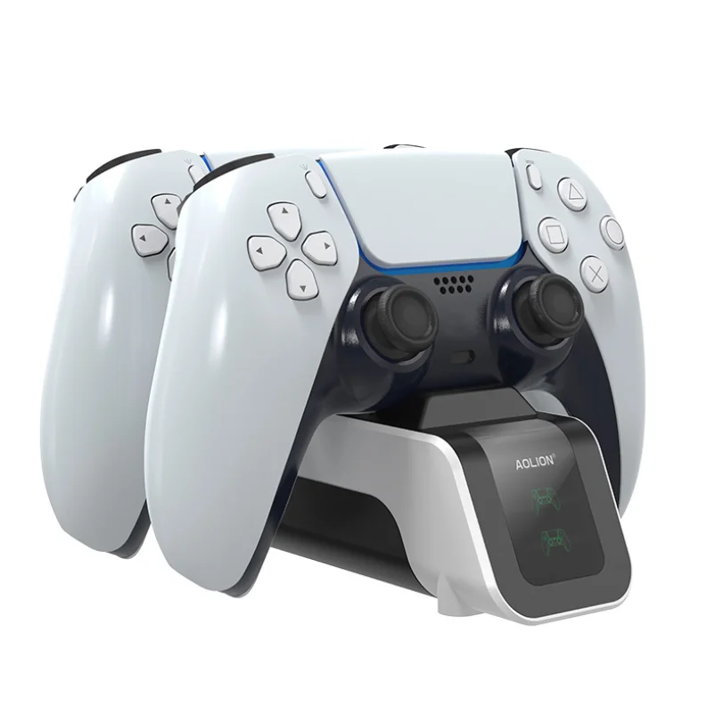 

PS5 Controller Charger, Dual USB Charging Station Dock for Playstation 5 Dualsense, Black