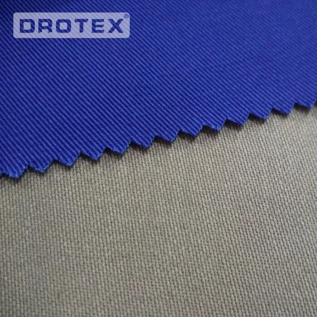 
Red color lightweight 150gsm Inherently flame resistant aramid fabric for petro chemical workwear  (60652898822)