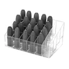 storage cosmetic makeup brush holder rotating acrylic lipstick holder / lipstick display stand rack/ spinning lipstick tower
