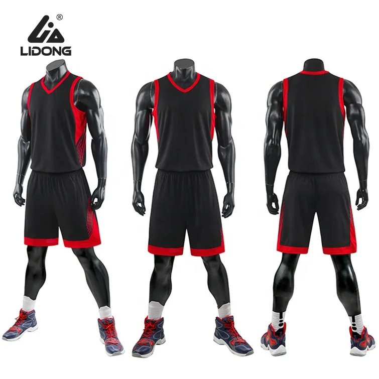 

2020 Latest multi-color basketball uniform set new arrival jersey for men, Custom color