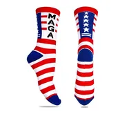 

make American great again - 2020 American election cotton 200 needle free size MAGA donald trump socks