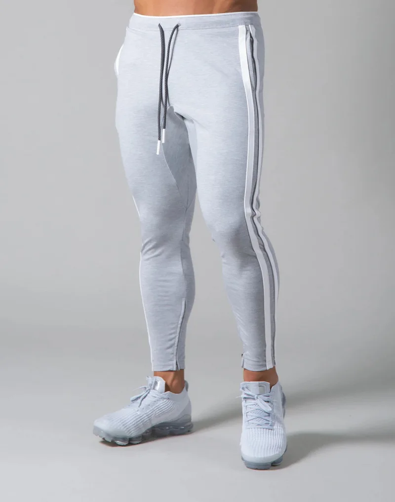 

Gym Bodybuilding Men Summer Fitness Trousers Sweatpants Plus Size Sportswear Jogger Elastic Pants