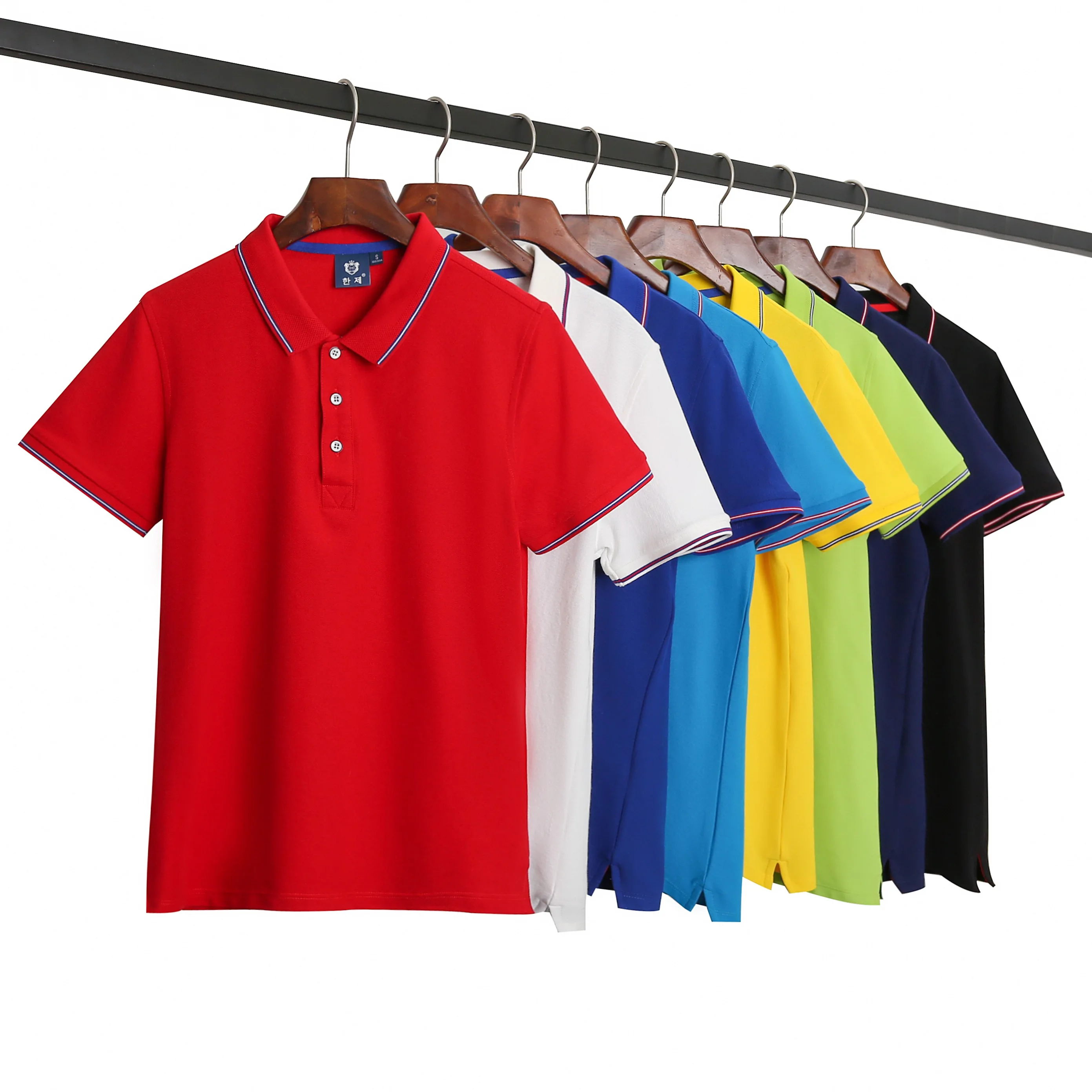 

Premium Custom Ice Silk Cotton Athletic Women Golf Shirts Fit Polo Men's Shirts Polo Cotton