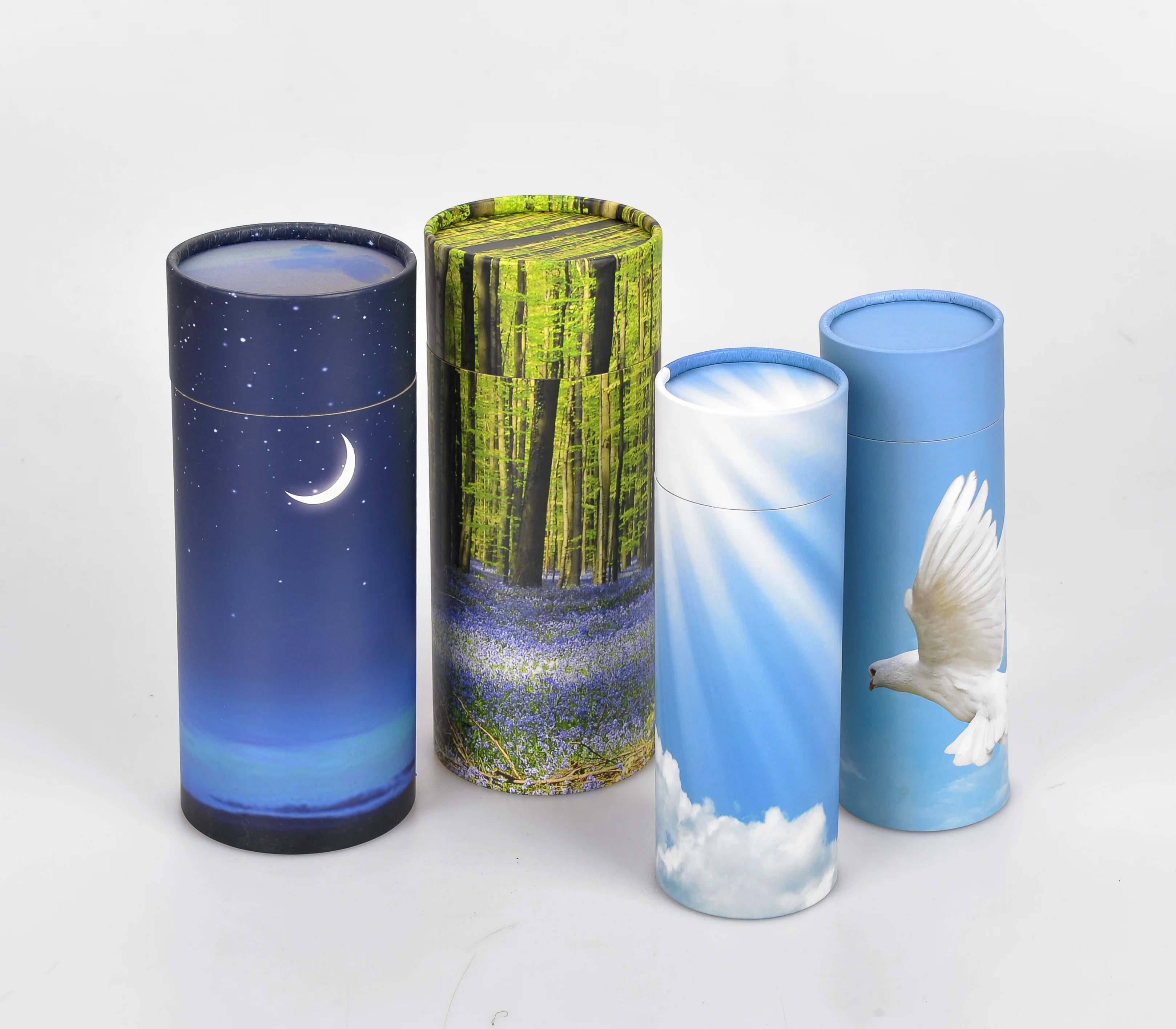 

B052 Wholesale Cremation Paper Scatter Tubes Bio Urns