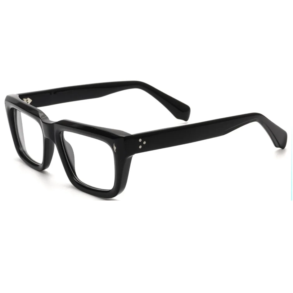 

Individualized Retro Thickened Acetate Optical Eyeglass Resin Lens Glasses Anti-Blue Light Lens Optical Glasses Frame