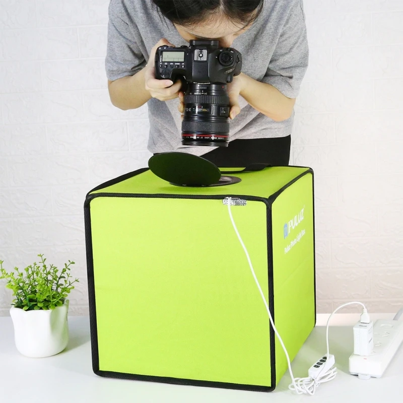 

Global Original Sources PULUZ Green 30cm Photo Studio Light Box Photography mini photo studio box