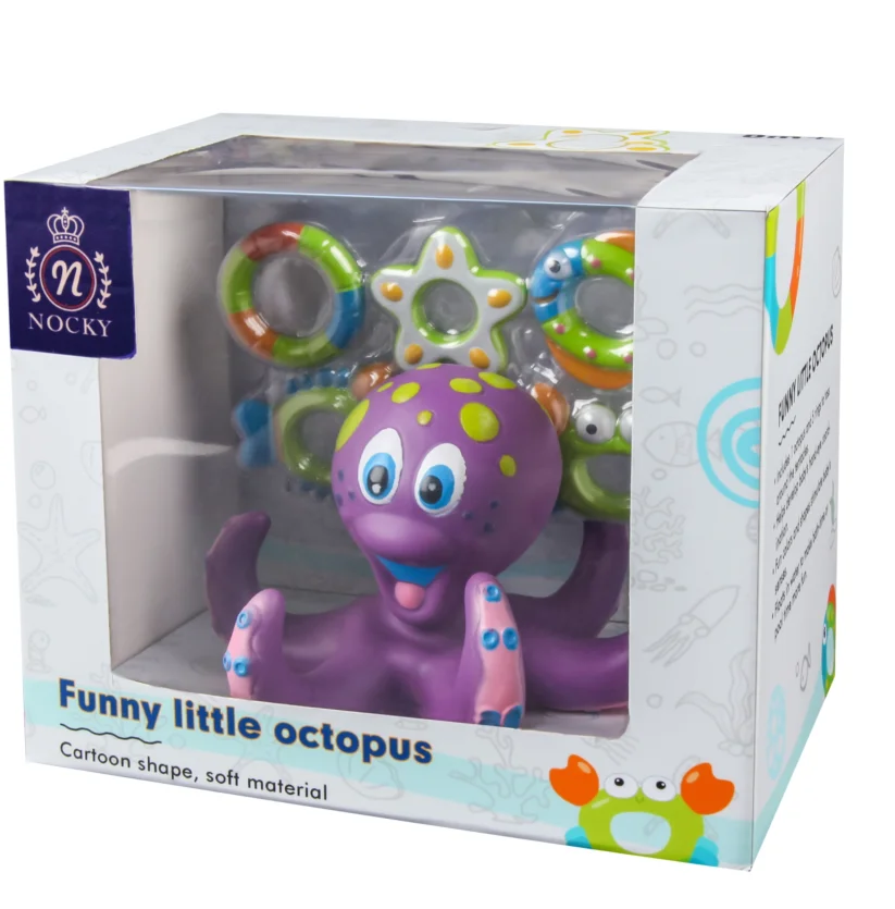 nuby octopus hoopla bathtime fun toys