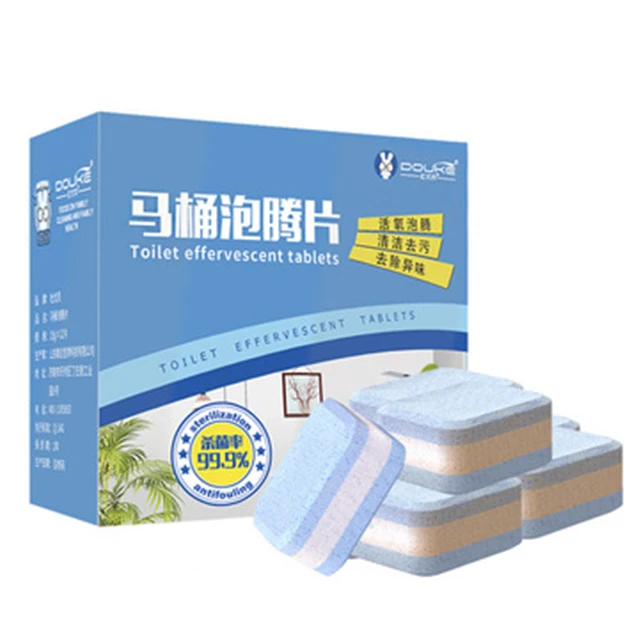 

toilet cleaning tablet with private label toilet flush cleaner Toilet decontamination cleaning sheet Sterilizing and deodorizing