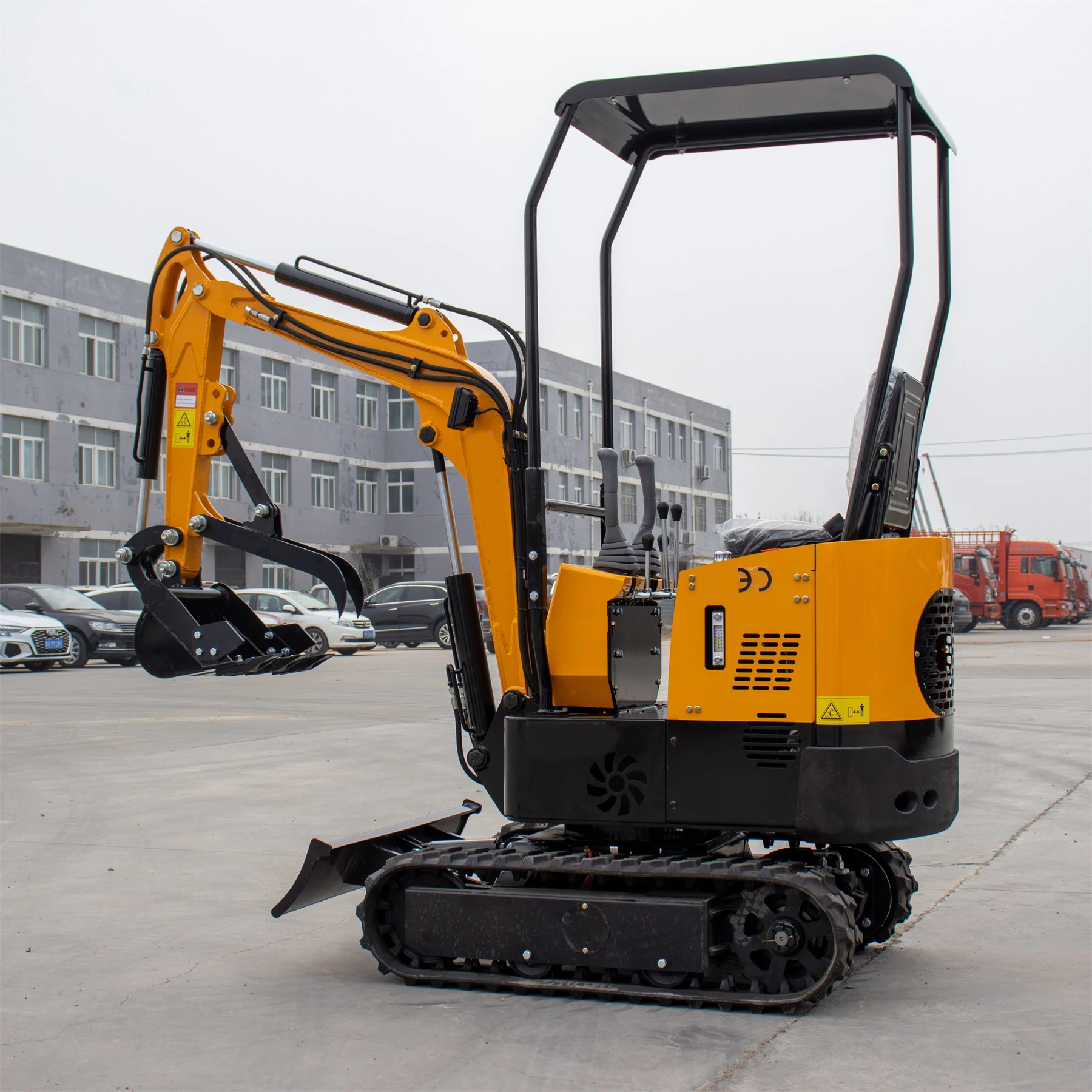 

China Bagger Machine 1200kg Best Mini Excavator Brand New Small Digger Hot Sale