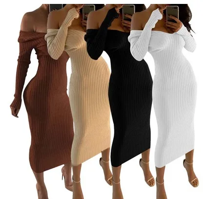 

2021 fashion spring clothings for women lady striped sexy dress slim fit dresses women elegant bodycon casual dress, White/black/burgundy/camel/light brown/orange