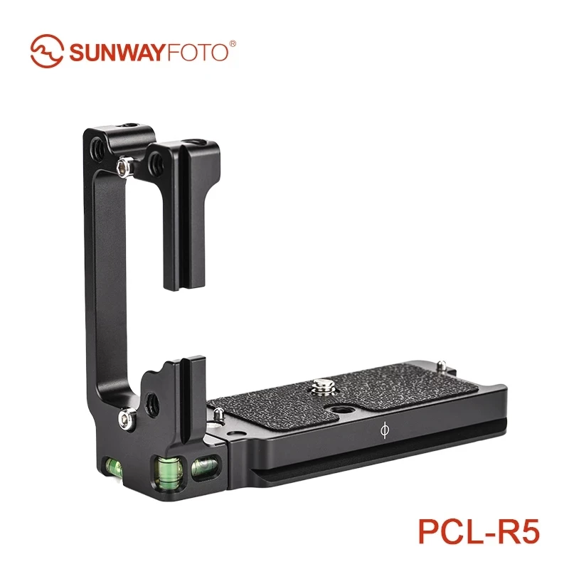 

SUNWAYFOTO PCL-R5 Alloy aluminum Metal L-Shapped Quick release Plate L-bracket hand grip for Canon EOS R5 R6 cameras