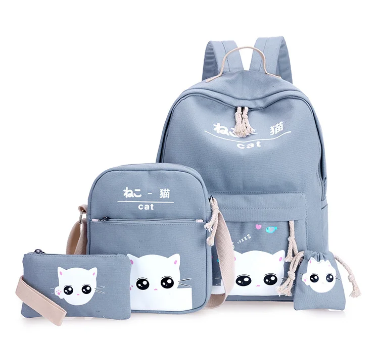 

New Design Bags for Children Backpack Animal Prints Polyester with Low Price Unisex RFID 1 Polybag / 1 School Bags School Life, Colorful