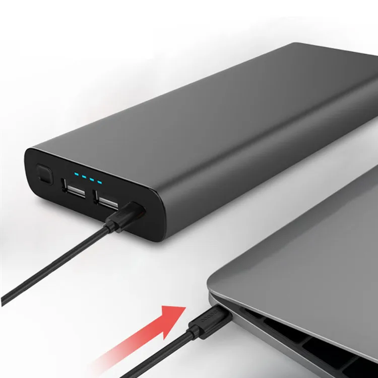 

OEM new design PD 87W QC3.0 quick charger power bank 30000mAh slim powerbanks