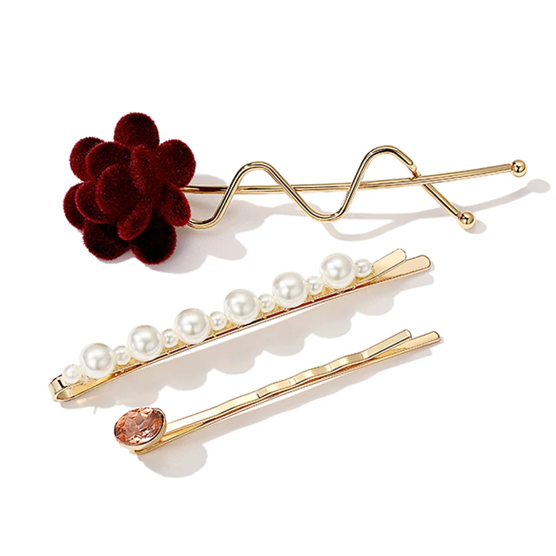 

Charare Women high quality baroque pearl set hairpins 2020