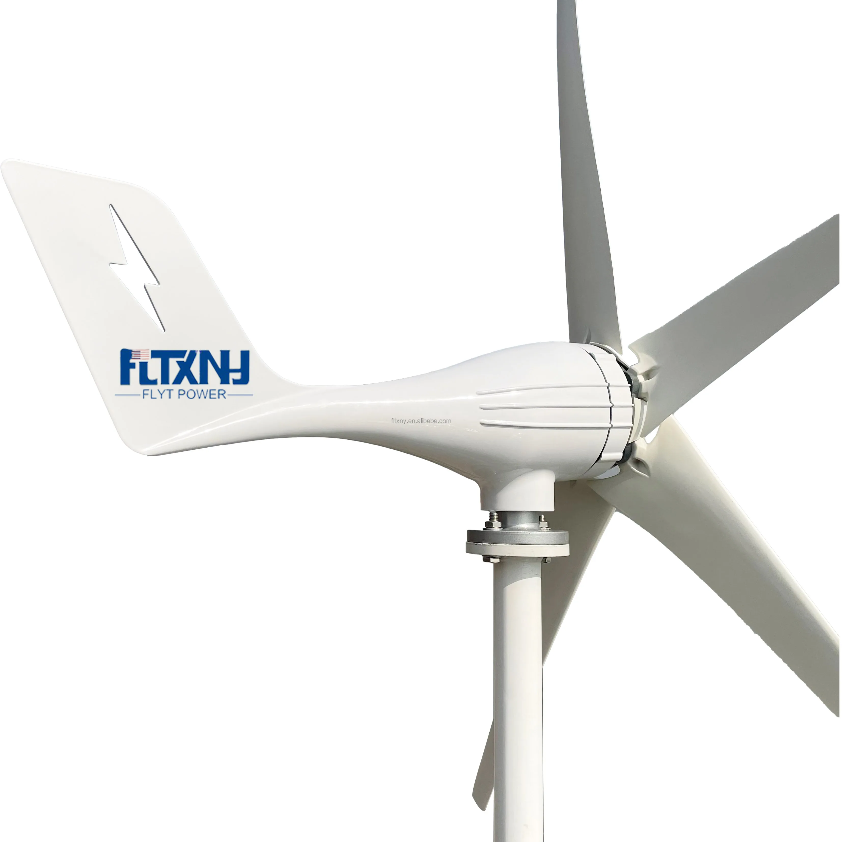 

600W 1000W wind mill 12v 24V Horizontal Shaft Wind Turbine 5 Blades Home Wind Turbine Generator